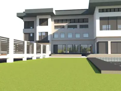 Luxury Mansion 3D model