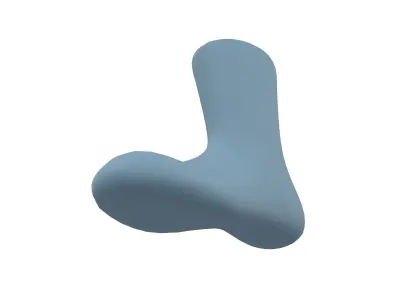 Sock Icon v2 003 Low-poly 3D model