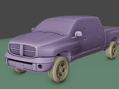 Pickup 3D model