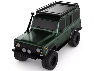 Dedicated Off Road car 3D model
