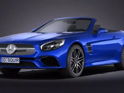 Mercedes-Benz SL 2017 3D model