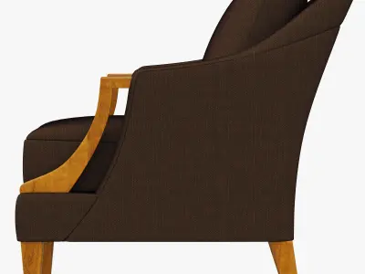 Holly Hunt ENCORE CLUB CHAIR 3D model