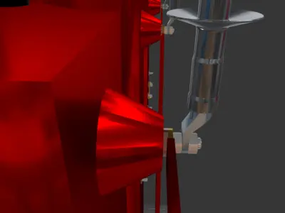 Transformador de resina fundida 1250k VA 20k V Low-poly 3D model