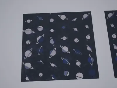 Carpet Low-poly 3D model