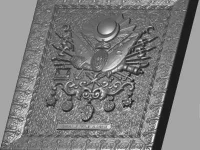 OSMANLI DEVLET ARMASI    ARMS OF THE OTTOMAN EMPIRE 3D model