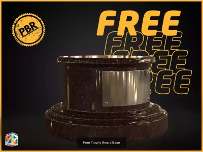 Trophy bases Mega sale Pack Award Bases 3D Model Collection