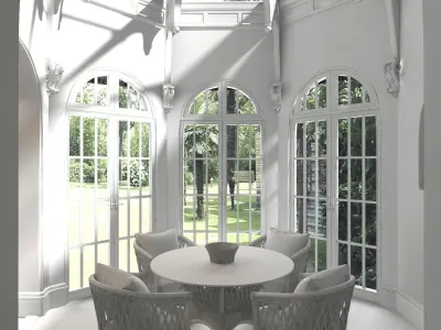 Sun Glass Room 3D model