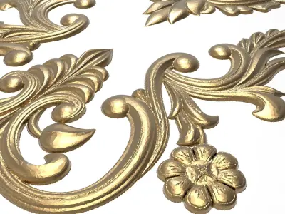  decorative pattern ready for 3D printing 3D model 417