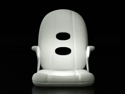 Seat fit ideal for 3D printing or other projects 3D print model