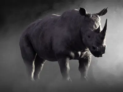 White Rhino model 3D model