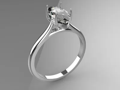 rings 3D print model