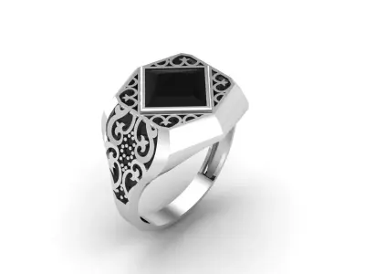 STL 3DM Gents Rings Ready Models Mens Rings 3D print model 3D print model