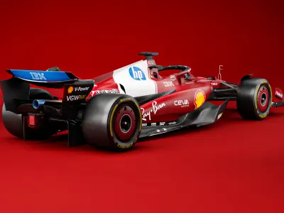 F1 Ferrari SF-25 3D model