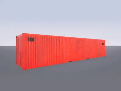 Trains Pack Low-poly 3D model