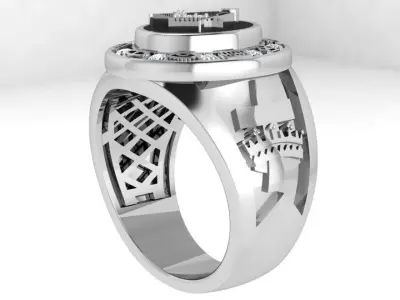 Engraving Ring 4450 3D print model