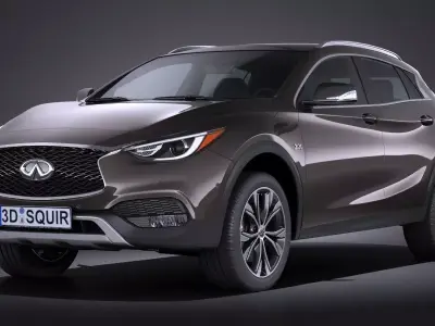 Infiniti QX30 2017 3D model