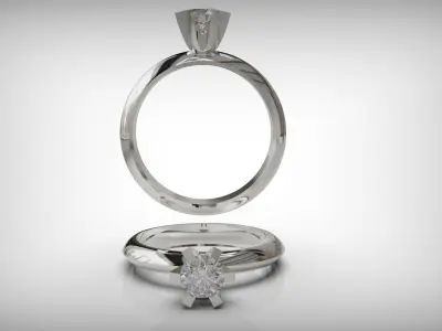 rings 3D print model 22