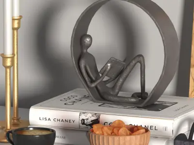 decorative set01 3D model