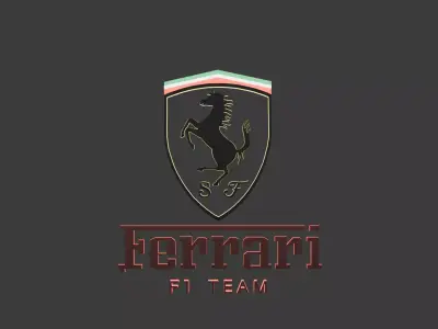 Ferrari Formula1 Logo 3D model