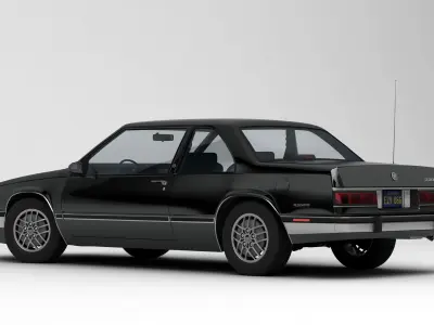 Buick LeSabre T-Type 1987 3D model