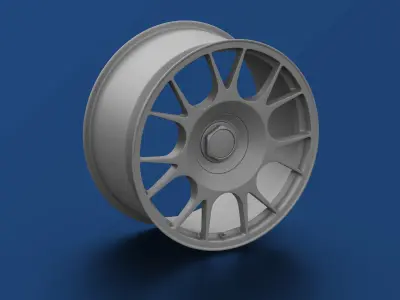 Rotiform TUF-R Option 1 Rim 3D Model 3D model