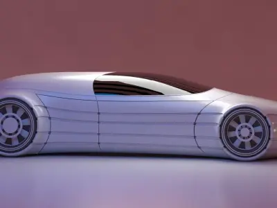 Future Car 24  3D model