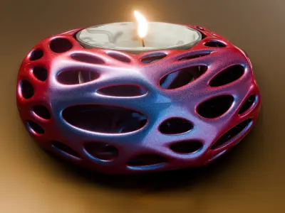 Candle Holder 3D print model get