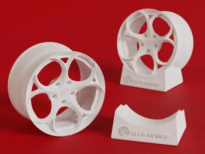 Alfa Romeo Rim - 3D Printer 3D model