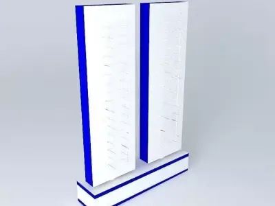 Exhibitor for glasses Free 3D model