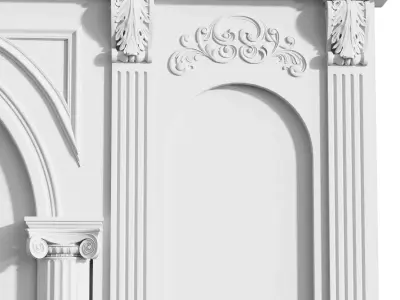 classic architectural decorative element 3D model