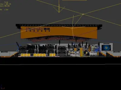 Exhibition - Area - 24X20-3DMAX2012-05 3D model