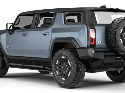 Hummer EV SUV 2024 3D model