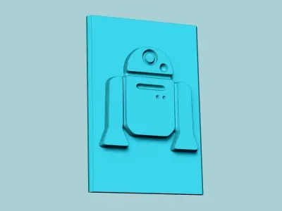 Stamp 99 Star Wars R2D2 - Fondant Decoration Maker Toy 3D print model