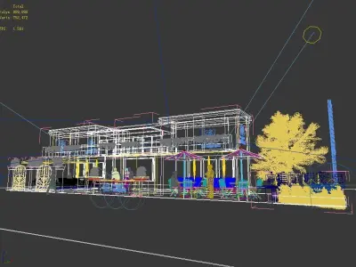 Exhibition - Area - 24X6-3DMAX2009-013 3D model