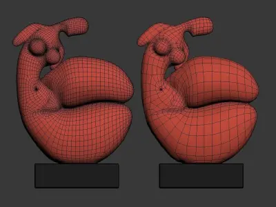 Sculpture Venus P 3D print model