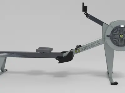 Concept 2 Model E Indoor Rowing Machine PM5 3D model