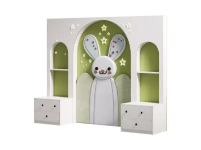 Kids wall panell 7 3D model