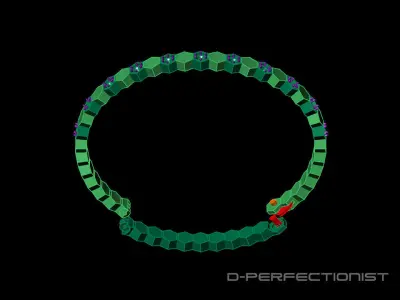 Chaumet Bee My Love Bracelet - Half Diamonds 3D print model