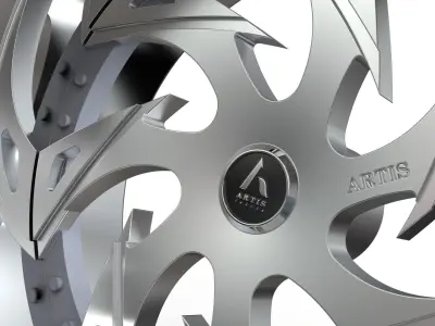 ARTIS ATOMIC WHEEL 3D print model