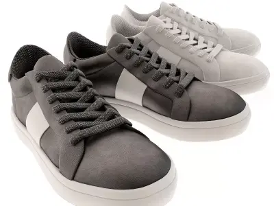 Sneakers three 3D model