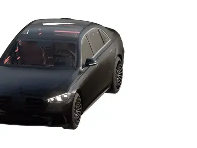 Mercedes Benz S500 2020 3D model