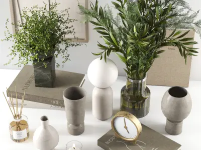 Decorative set 17 3D model