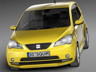 Seat Mii 2013 3D model