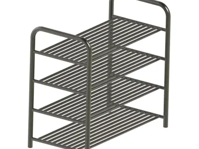 Exquisite Metal Rack 3D print model