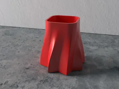 Plant Pot Holder  3D Print Model 3 3D print model
