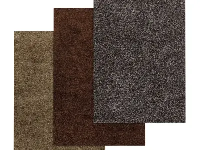 Rug Set 1023 3D model