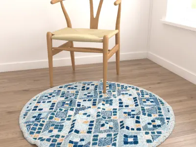Rugs No 850 Low-poly 3D model