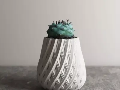 pot g53 3D print model  3D print model