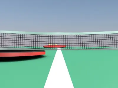 Ping Pong Table 3D model