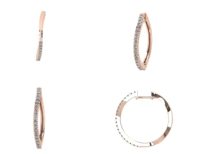 Earrings lr2 3D print model